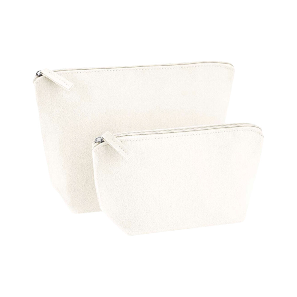 (19cm x 18cm x 9cm, Soft White) Bagbase Felt Accessory Bag