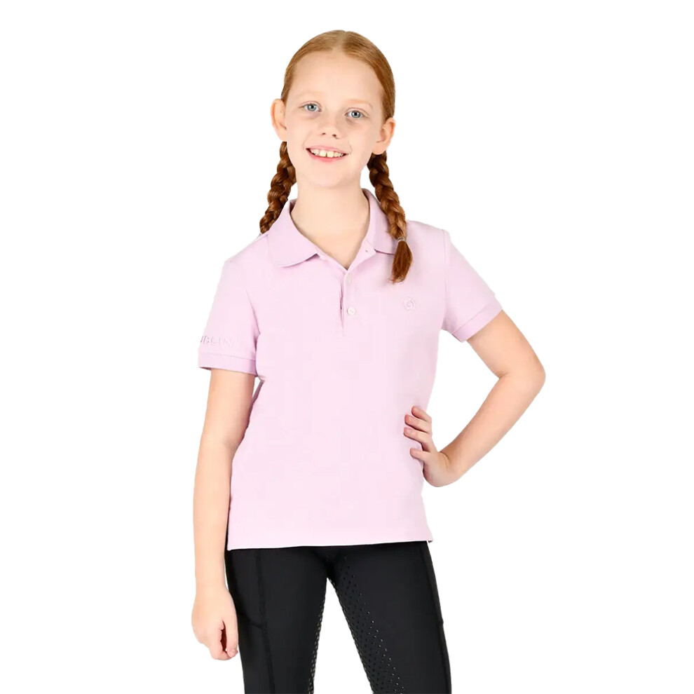 (14 Years, Purple Blush) Dublin Childrens/Kids Darcy Short-Sleeved Polo Shirt