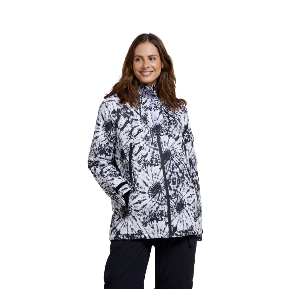 (14 UK, Monochrome) Animal Womens/Ladies Trail Recycled Ski Jacket