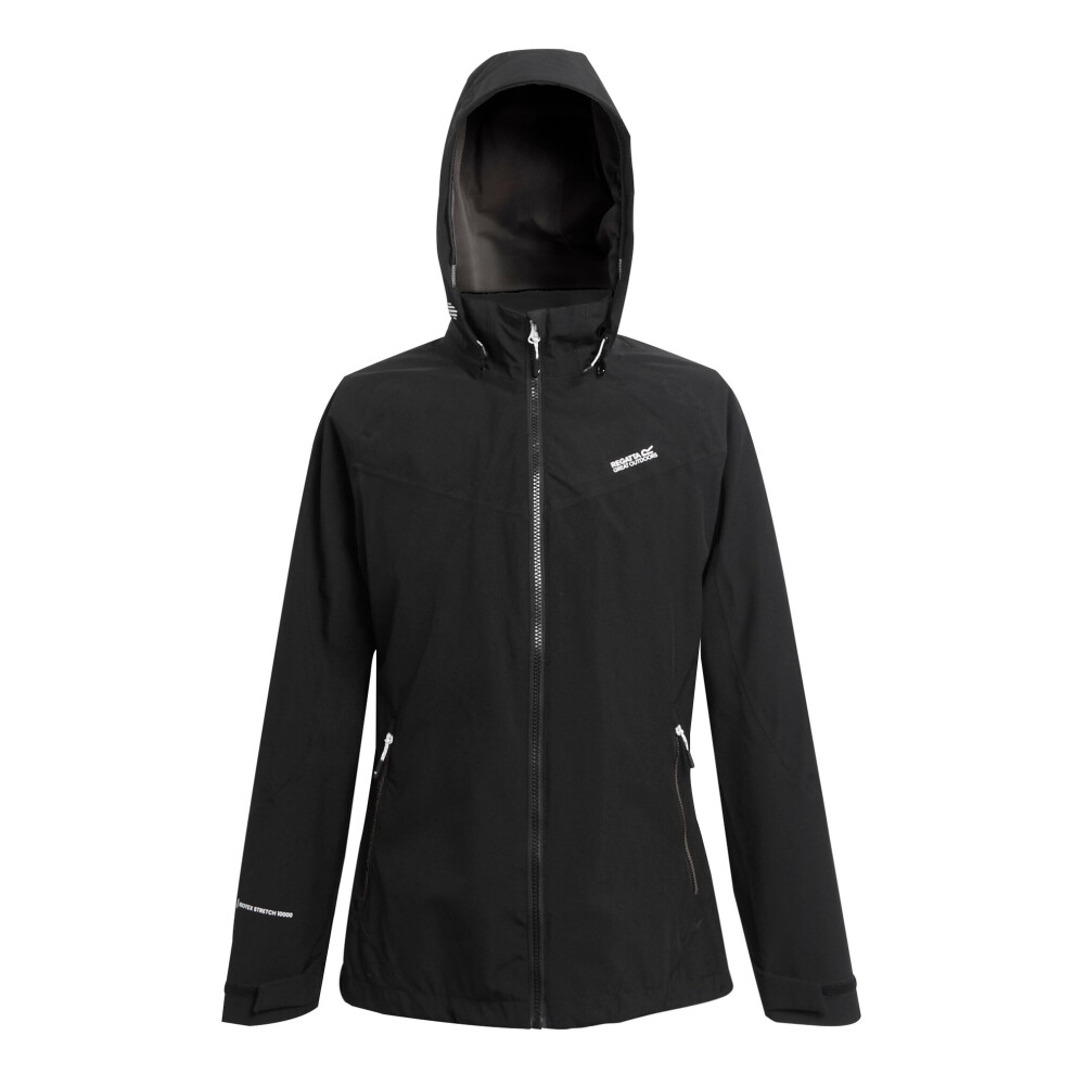 (18 UK, Black) Regatta Womens/Ladies Bosfield II Waterproof Jacket