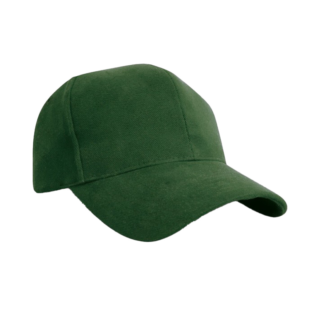 (One Size, Forest) Result Headwear Pro Style Heavy Cotton Baseball Cap