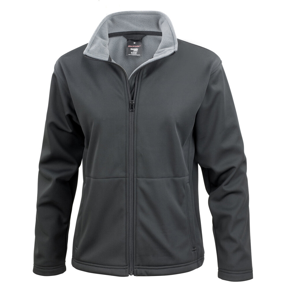 (M, Black) Result Core Womens/Ladies Soft Shell Jacket