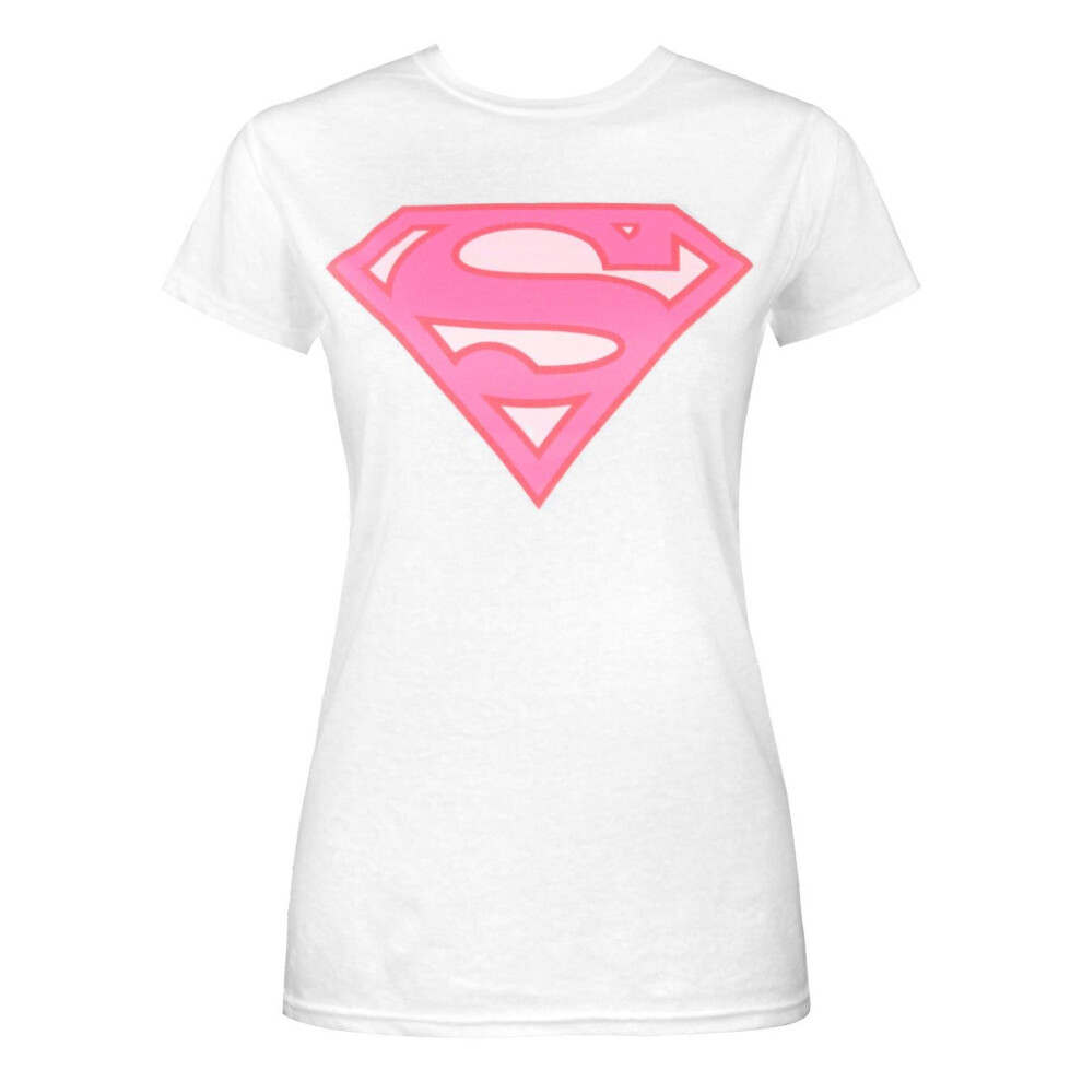 Superman Womens/Ladies Logo T-Shirt