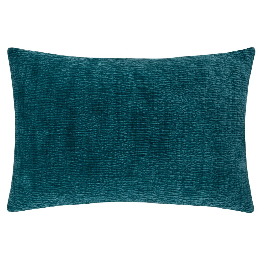 (40cm x 60cm, Petrol) Yard Osaka Chenille Cushion Cover