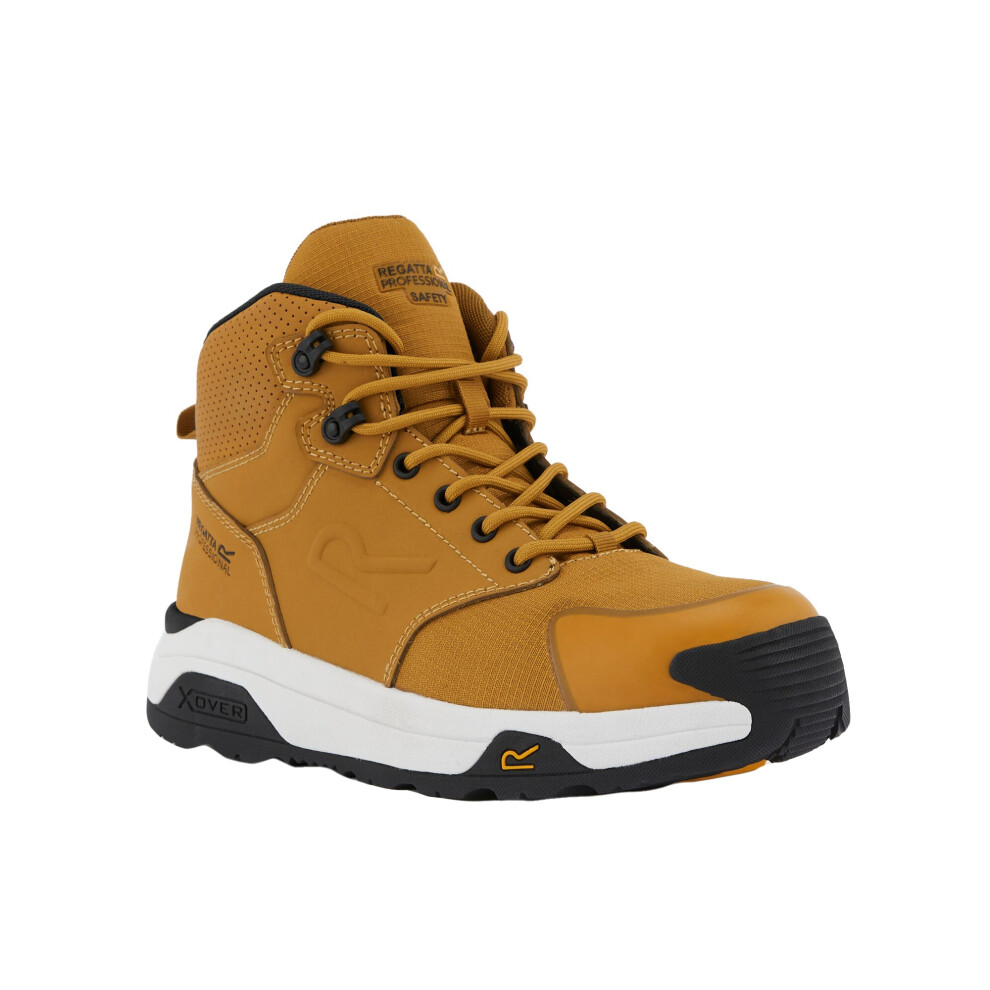(3 UK, Honey/White) Regatta Mens Metafort Nubuck Safety Boots