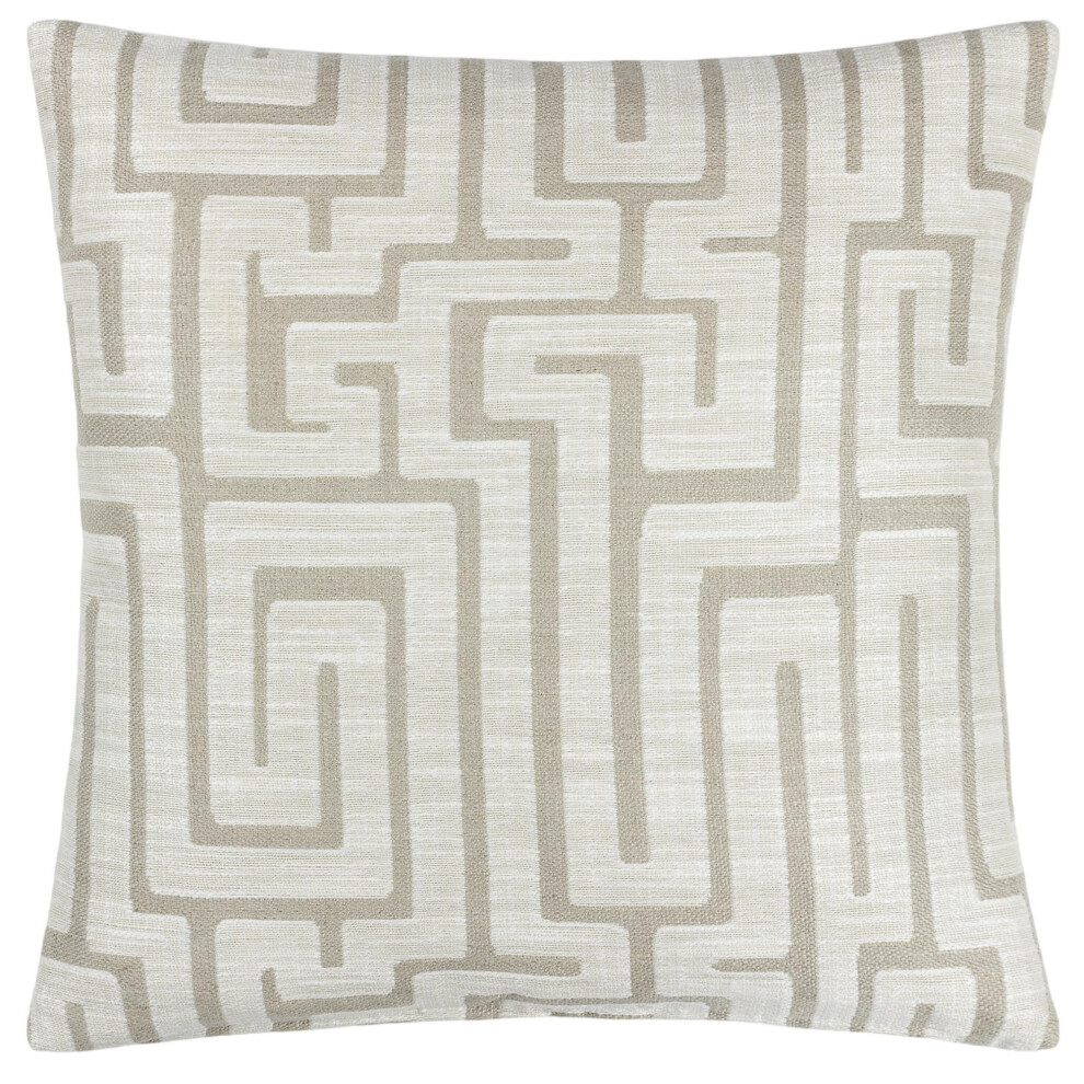 (45cm x 45cm, Ecru) Hoem Lauder Jacquard Cushion Cover