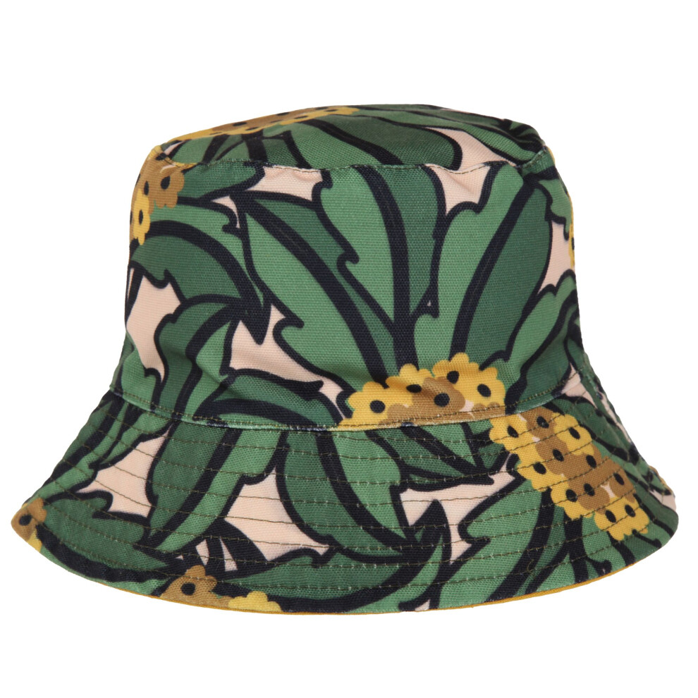 (S-M, Green) Regatta Orla Tropical Reversible Bucket Hat