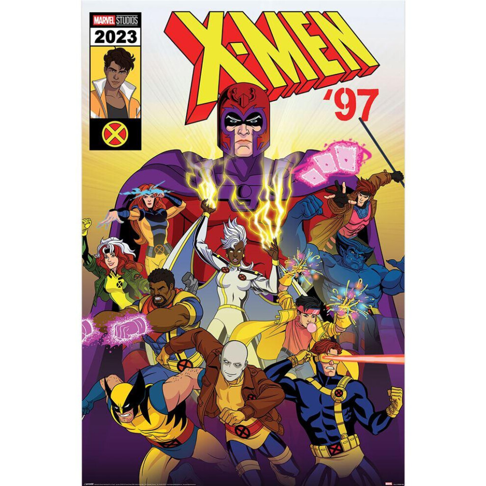 X-Men '97 Comic Cover Poster