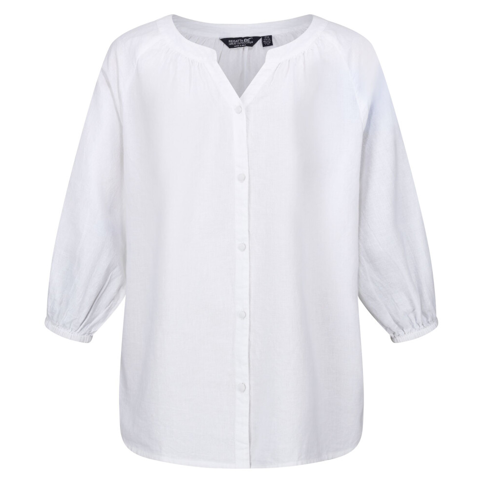 (20 UK, White) Regatta Womens/Ladies Natuna Lightweight Shirt
