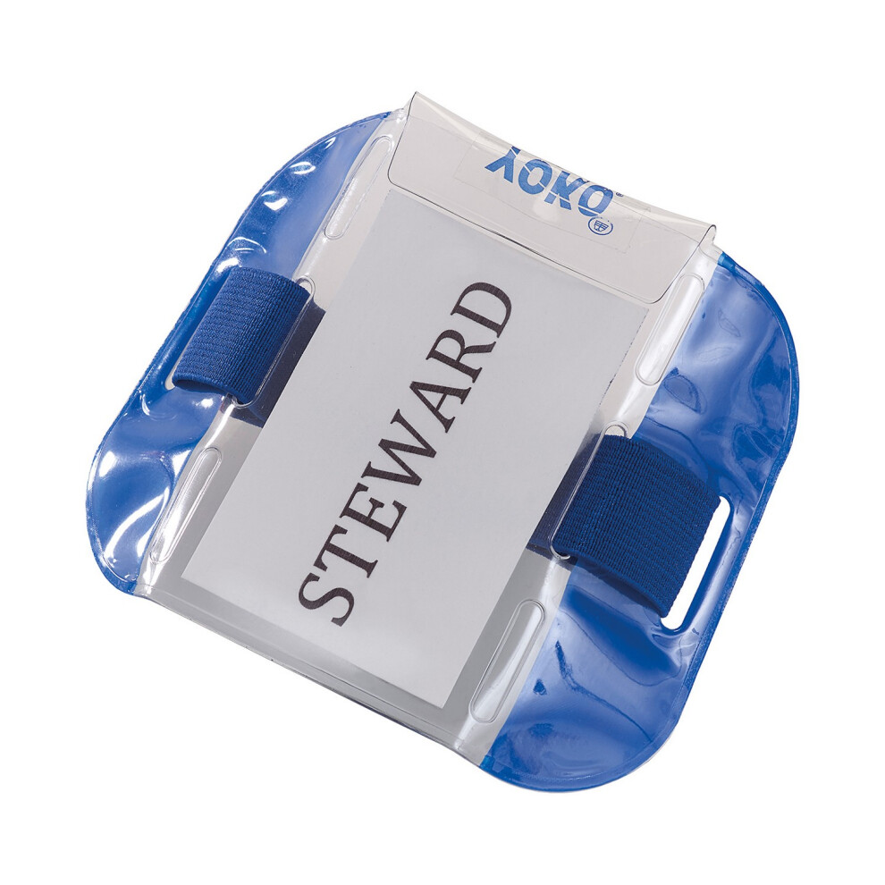 Yoko Unisex Blue (One Size, Royal ) Adult Id Armband