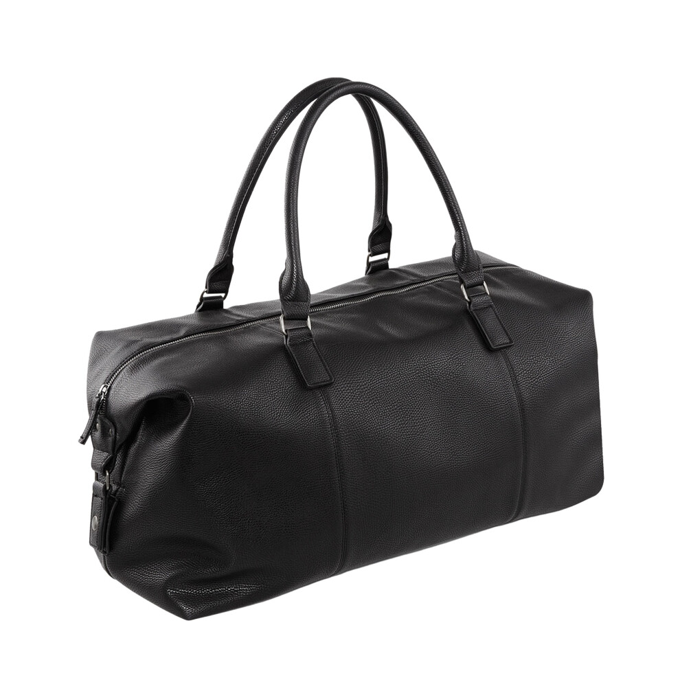 (One Size, Black) Quadra Nuhide Weekender Holdall-image-OPC-PF5ZC6C-NEW