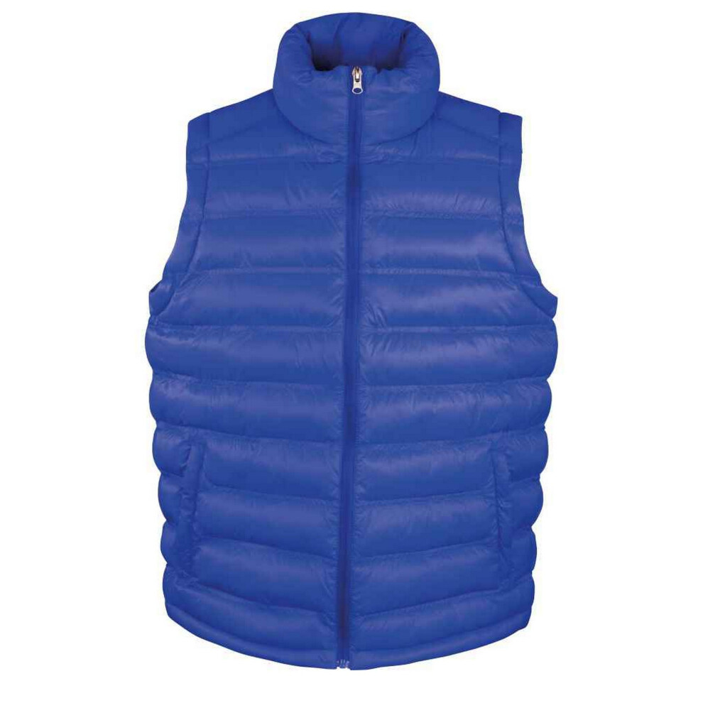 (S, Royal Blue) Result Mens Urban Ice Bird Padded Gilet