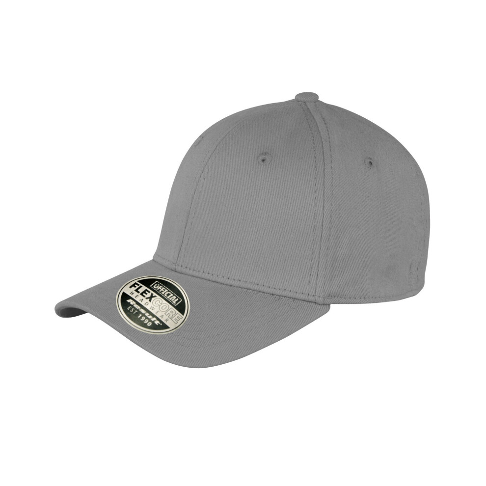 (L-XL, Cool Grey) Result Headwear Kansas Flex Baseball Cap