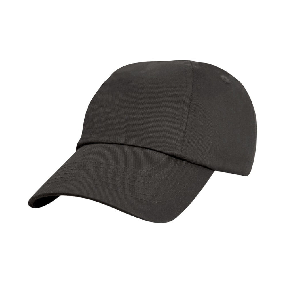 (One Size, Black) Result Headwear Childrens/Kids Cotton Low Profile Cap