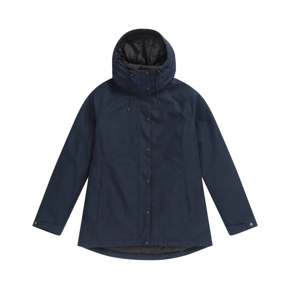 (10 UK, Navy) Animal Womens/Ladies Harlyn Waterproof Jacket