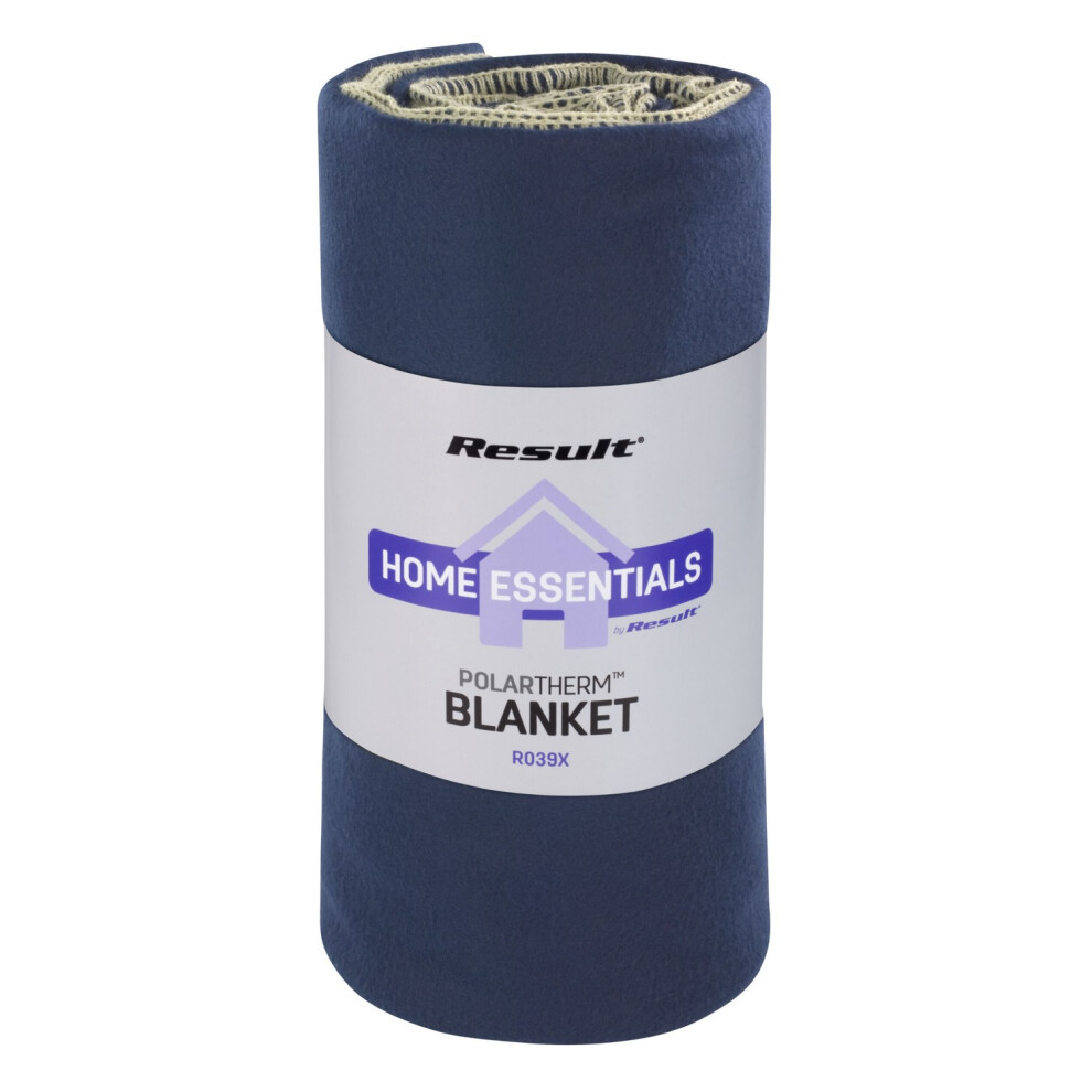 (One Size, Marine Navy) Result Winter Essentials Polartherm Blanket