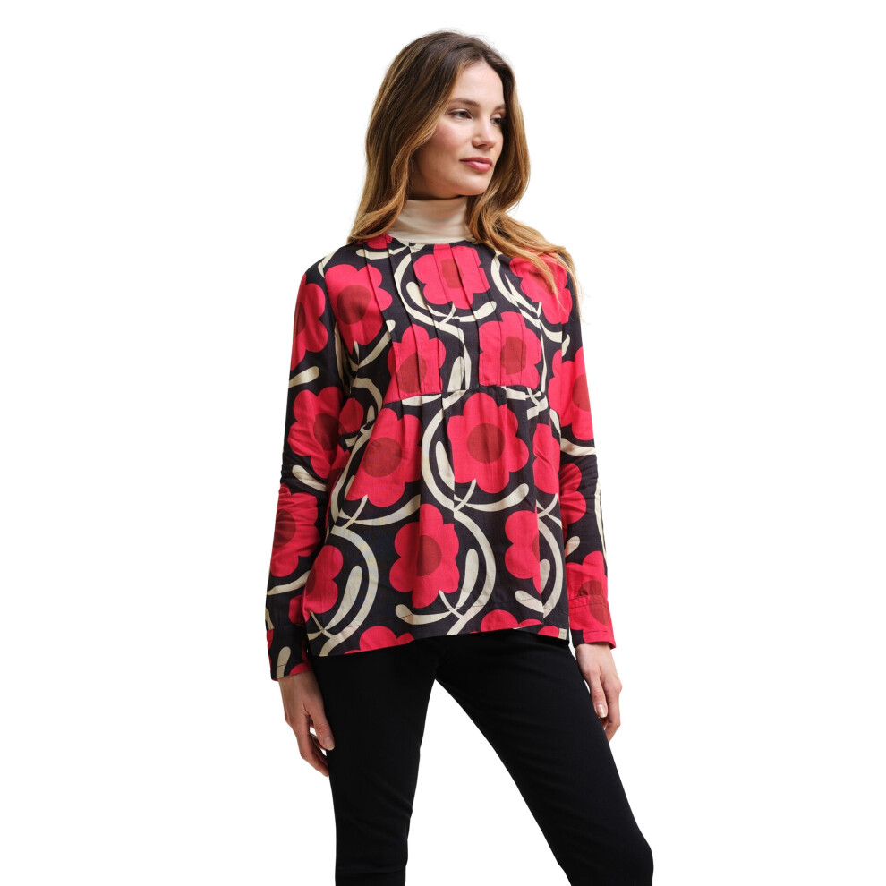 (8 UK, Apple Blossom Pink) Regatta Womens/Ladies Orla Floral Lightweight Breathable Blouse