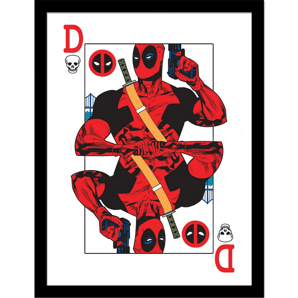 Deadpool Playing Card Print