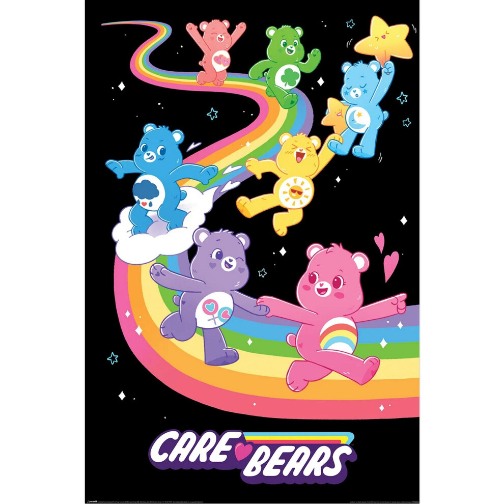 Care Bears We Love Rainbows Maxi Poster