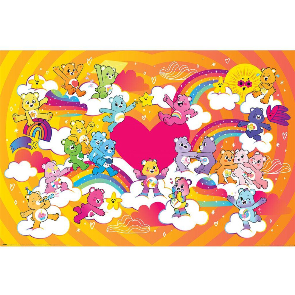 Care Bears Group Landscape Maxi Poster