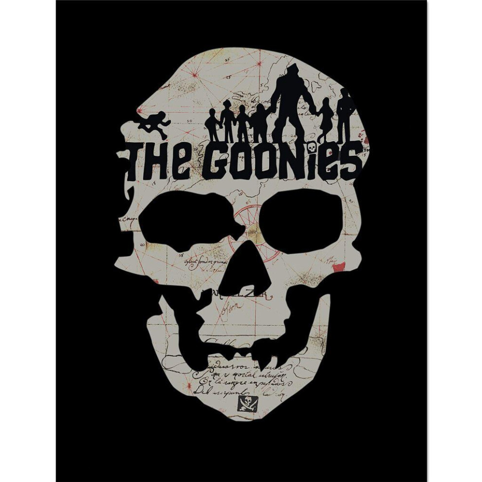 The Goonies Skull Framed Poster