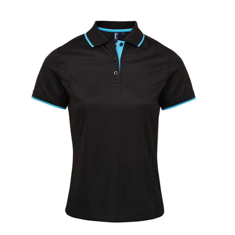 Coolchecker Contrast Pique Polo Shirt