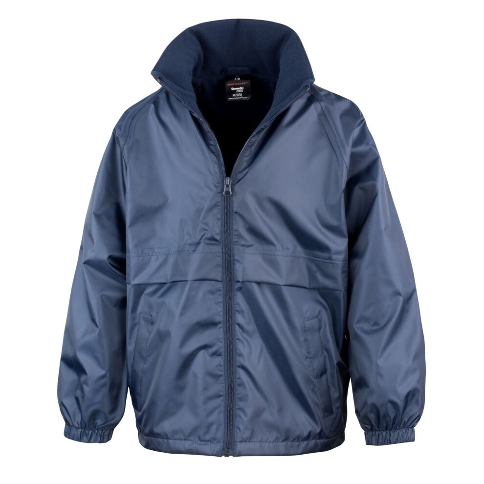 (13-14 Years, Navy) Result Core Childrens/Kids Microfleece Lined Jacket