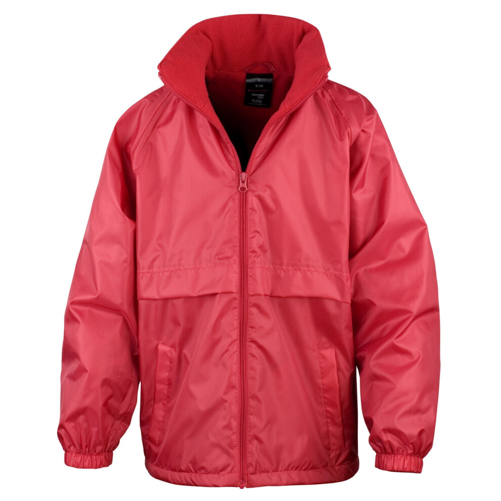 (3-4 Years, Red) Result Core Childrens/Kids Microfleece Lined Jacket