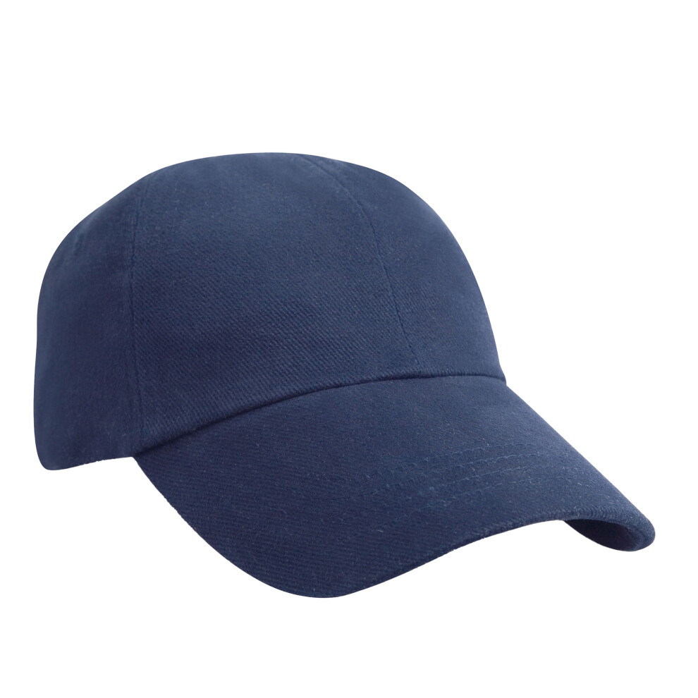 (One Size, Navy) Result Headwear Unisex Adult Heavy Brushed Cotton Low Profile Baseball Cap