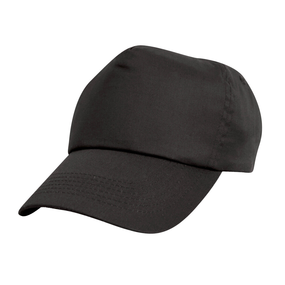 (One Size, Black) Result Headwear Childrens/Kids Cotton Baseball Cap