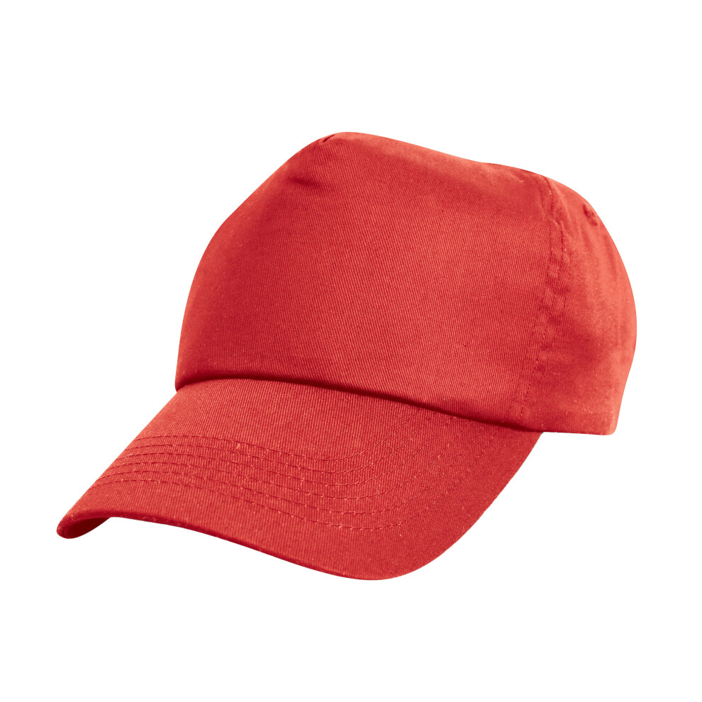 (One Size, Red) Result Headwear Childrens/Kids Cotton Baseball Cap