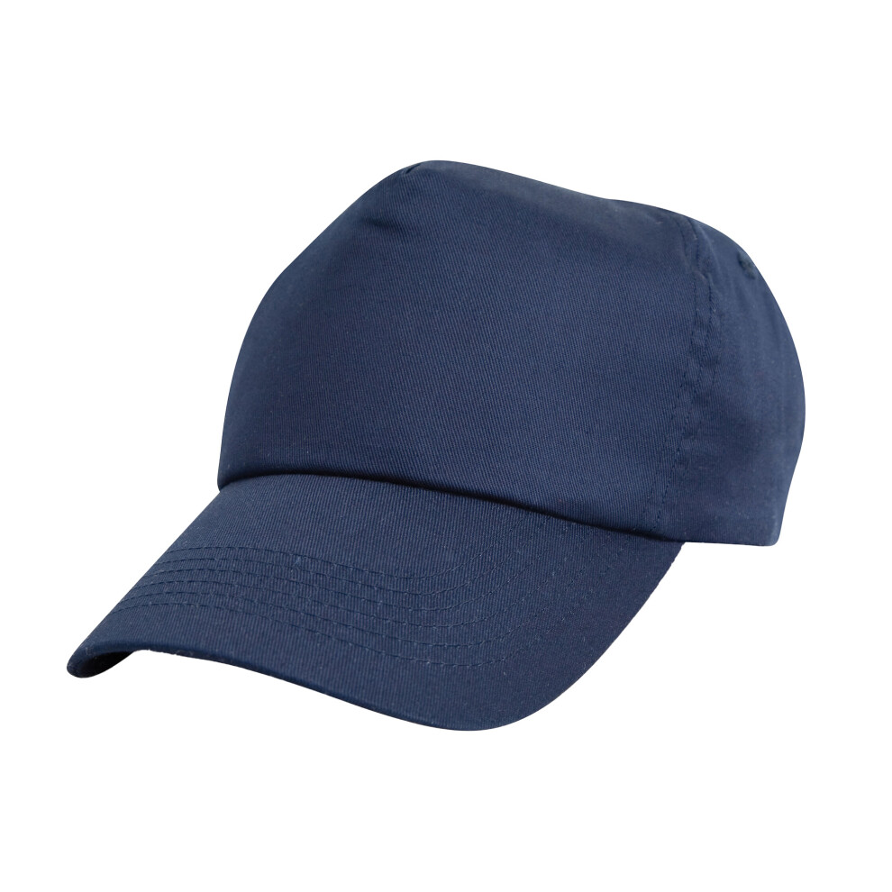 (One Size, Navy) Result Headwear Childrens/Kids Cotton Baseball Cap