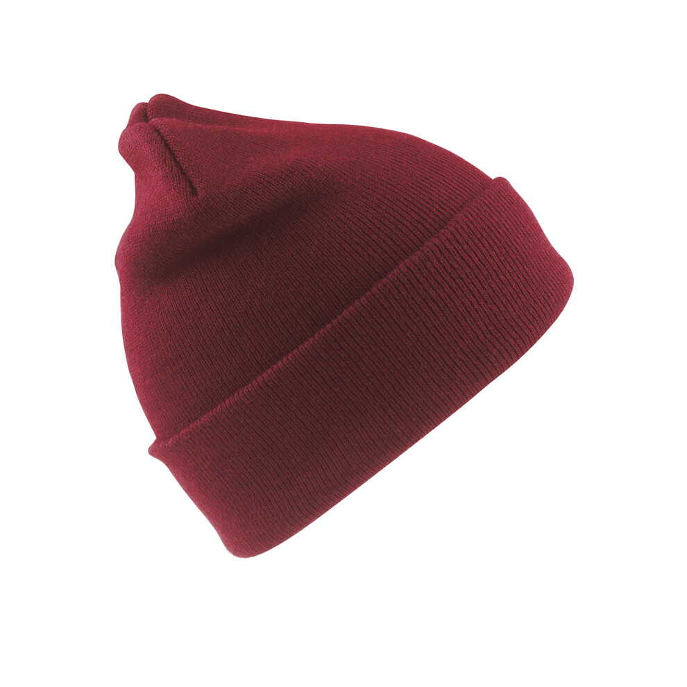 (One Size, Burgundy) Result Winter Essentials Childrens/Kids Woolly Beanie