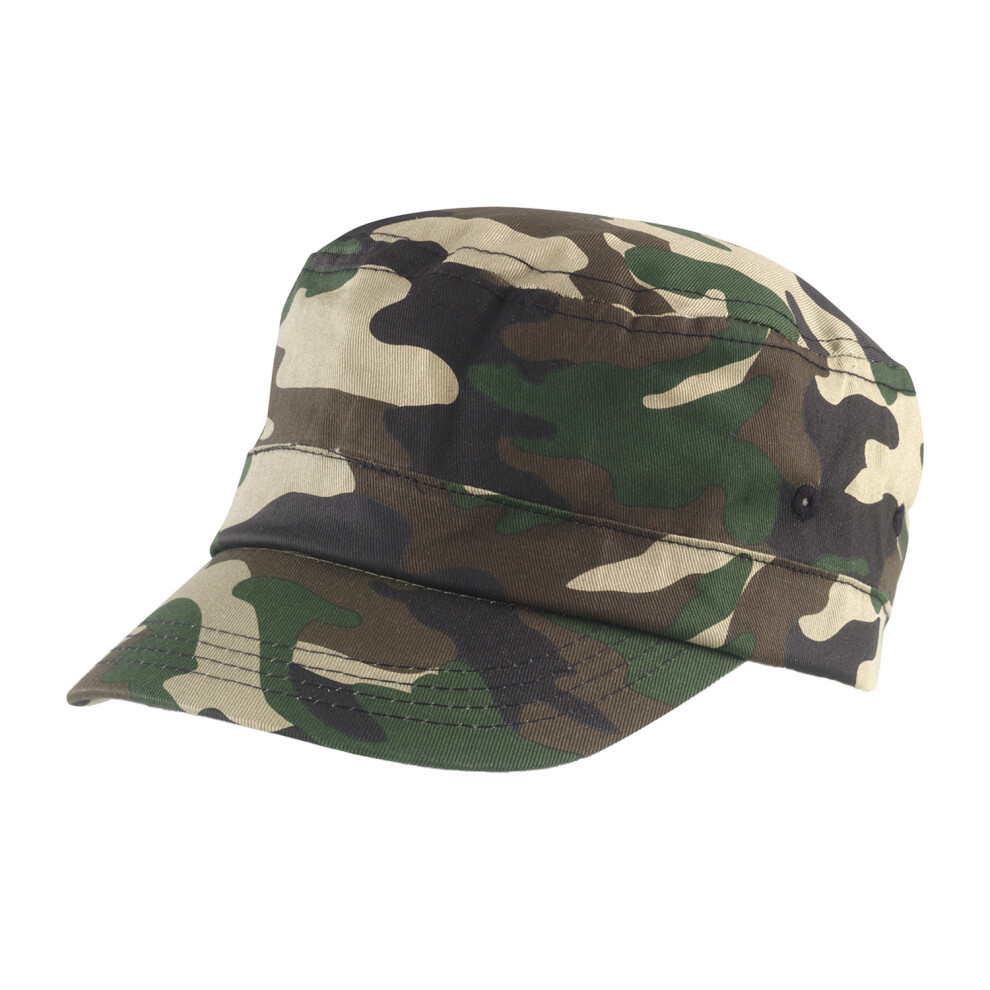 (One Size, Olive) Result Headwear Urban Camo Cap