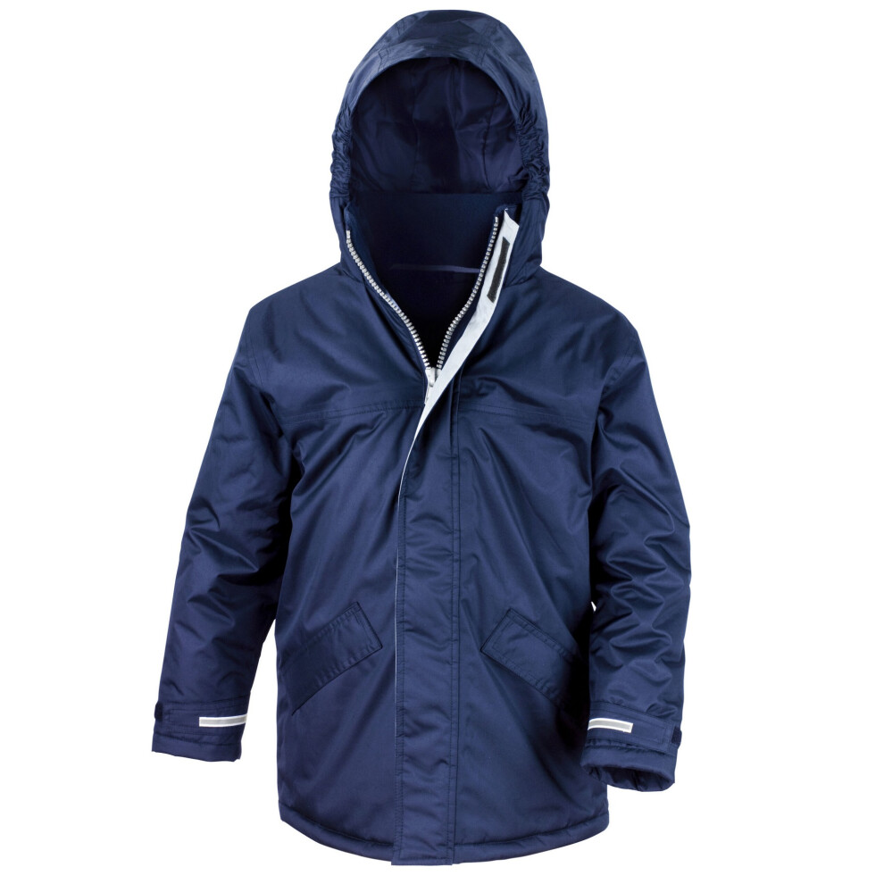 (11-12 Years, Navy) Result Core Childrens/Kids Parka