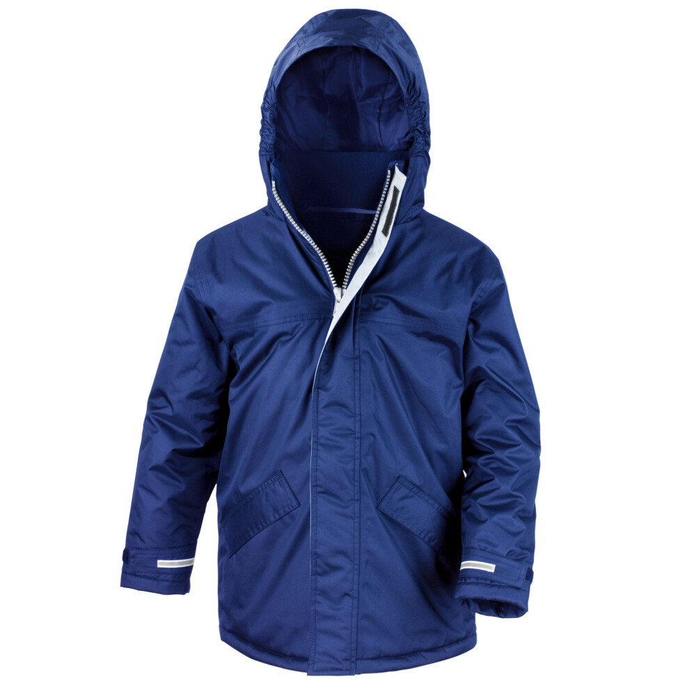 (7-8 Years, Royal Blue) Result Core Childrens/Kids Parka