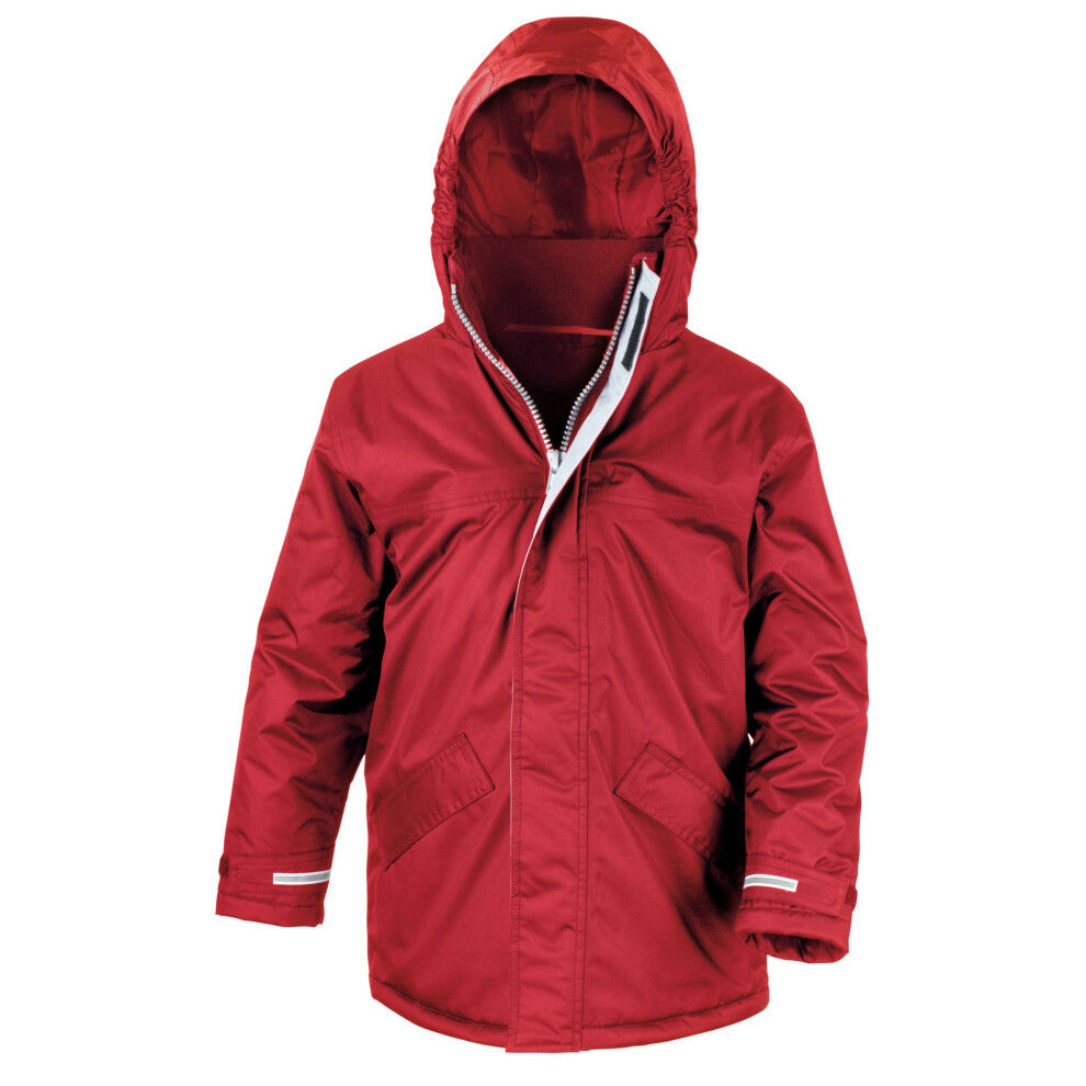 (3-4 Years, Red) Result Core Childrens/Kids Parka