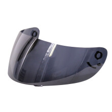 (#02 Dark Smoke) Visor for ECE2206 Version Zorax ZOR-819 Full Face Motorbike Motorcycle Crash Helmet