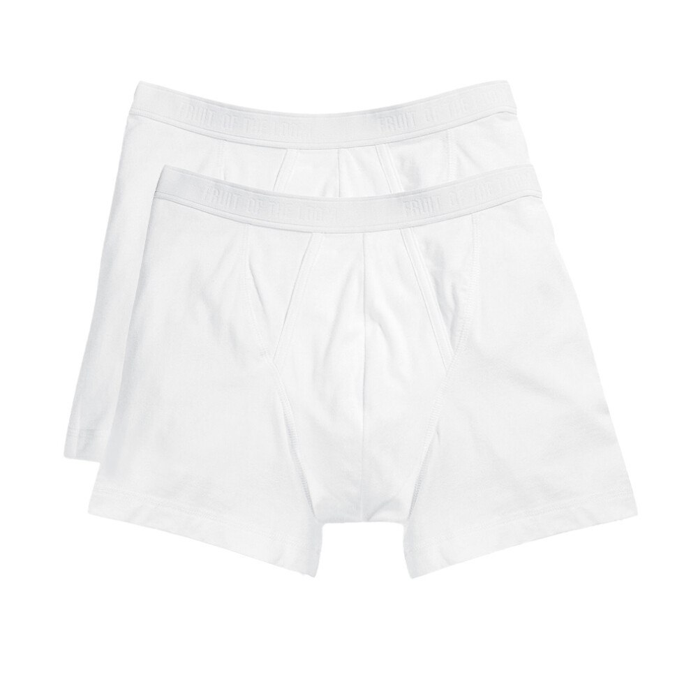 Classic Plain Boxer Shorts Pack Of 2