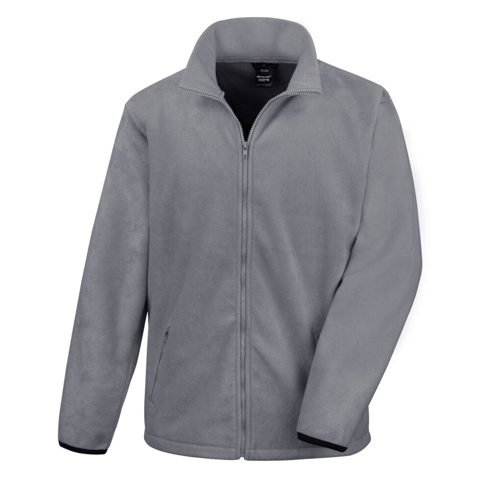 (L, Pure Grey) Result Core Mens Norse Outdoor Fleece Jacket