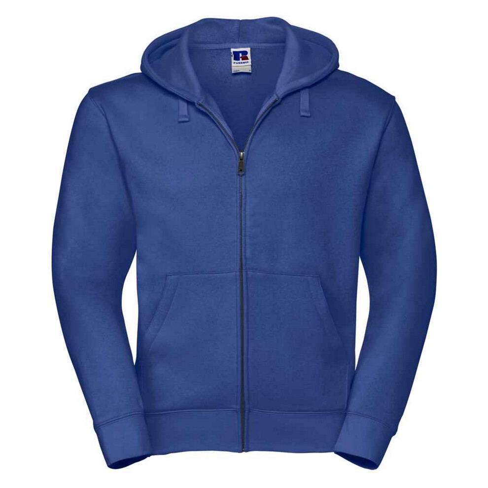 (XL, Bright Royal Blue) Russell Mens Authentic Hooded Sweatshirt