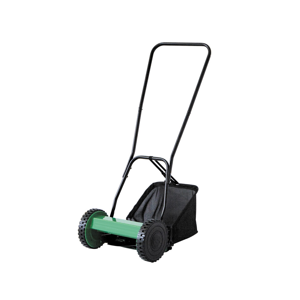 Lawn Mower Grass Cutter Manual Hand Push Lawnmower 40cm Cutting Width