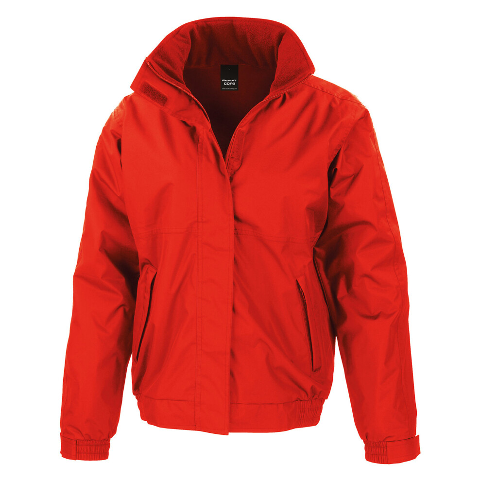 (4XL, Red) Result Core Mens Channel Jacket