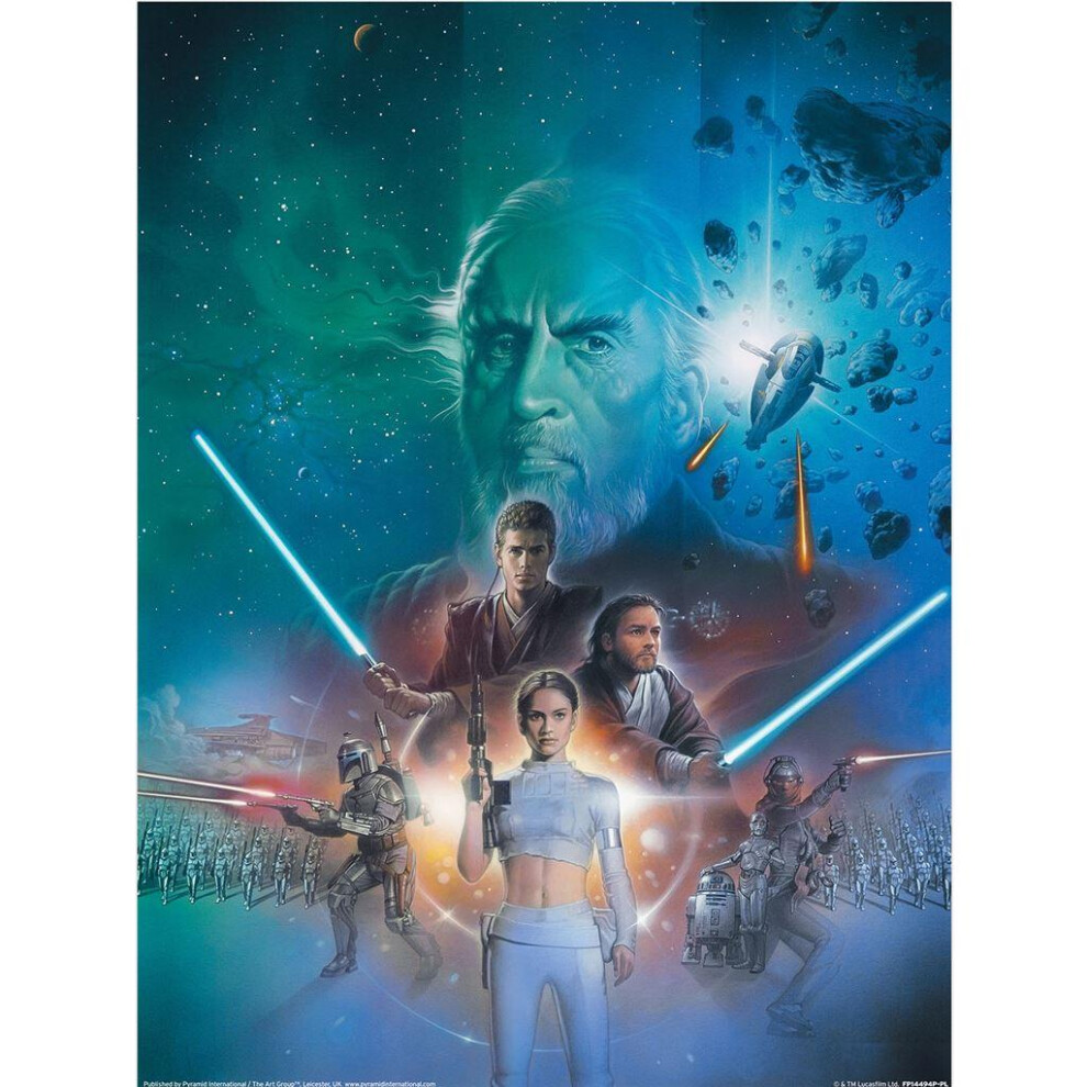 Star Wars Episode II Art Print