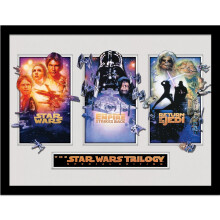 Star Wars Trilogy Breakout Framed Poster