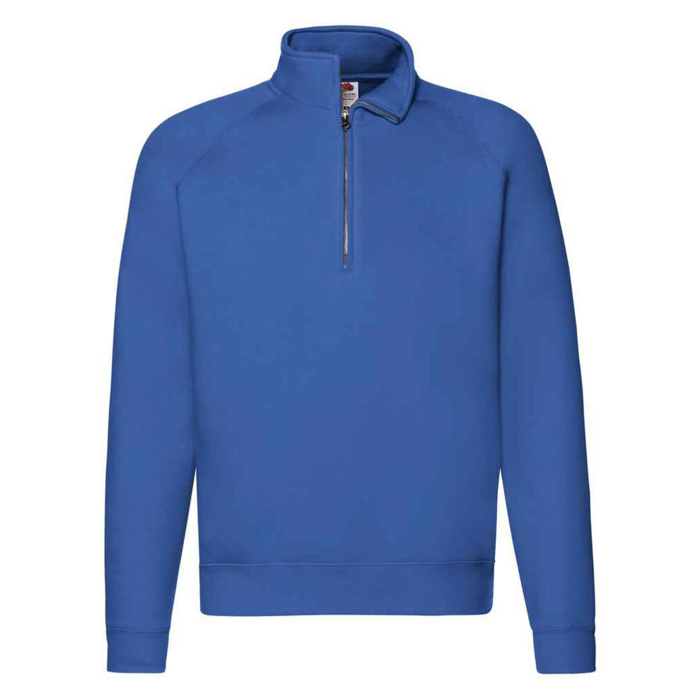 (L, Royal Blue) Fruit Of The Loom Mens Premium Polycotton Sweatshirt