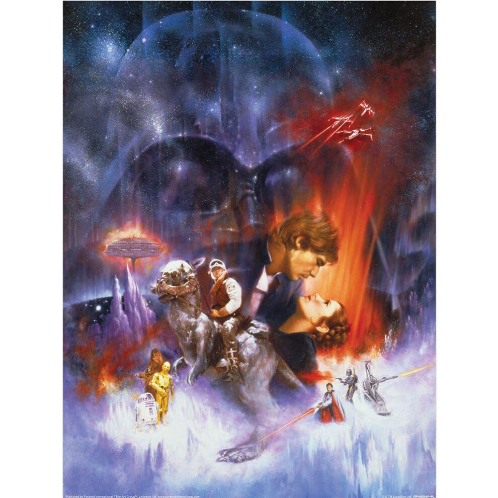 Star Wars Empire Strikes Back Art Print