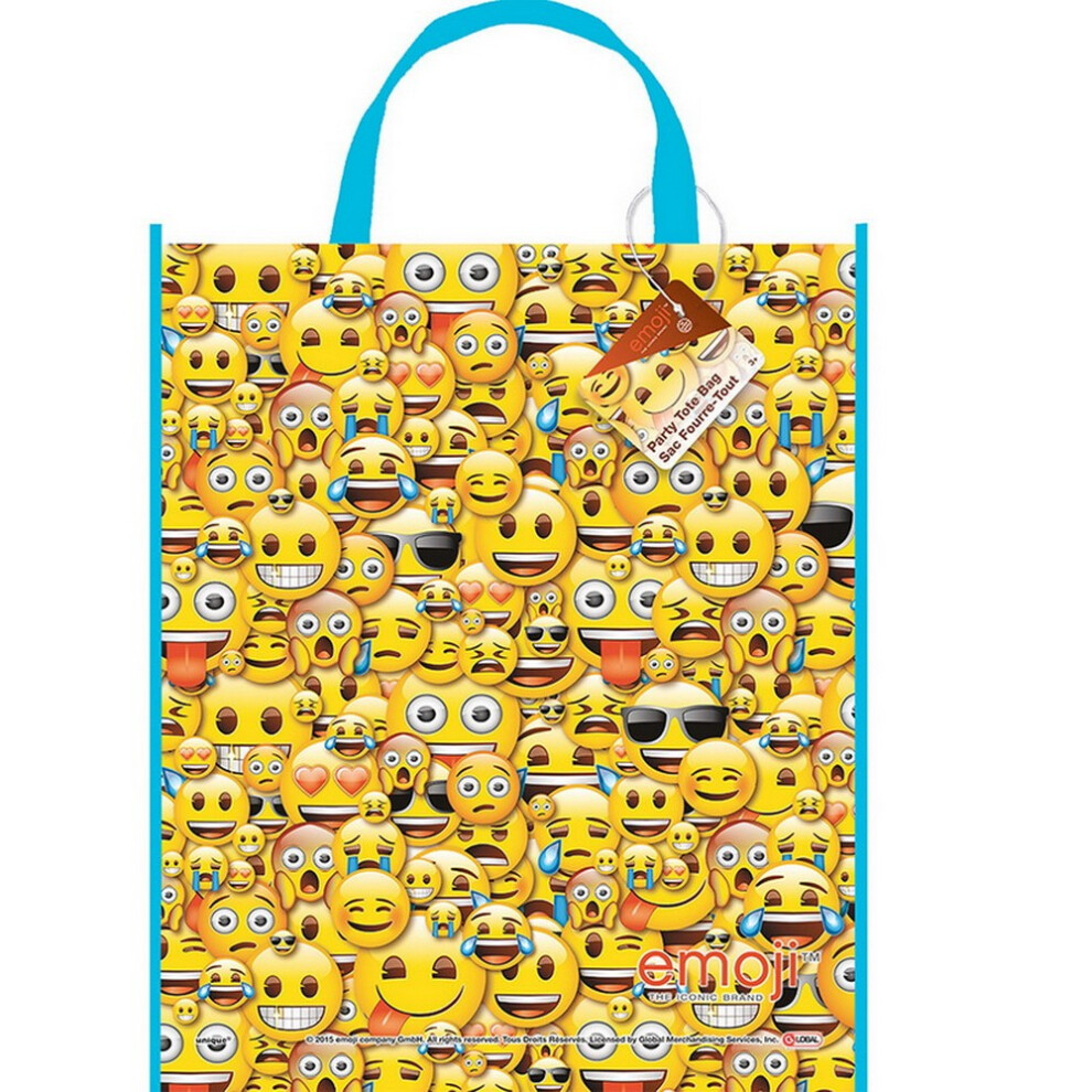 Emoji Plastic Tote Bag