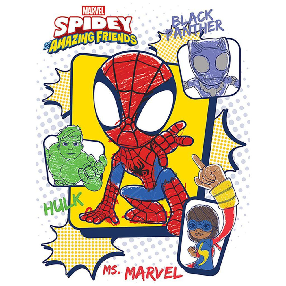 Marvel Spider-Man And His Amazing Friends Canvas Print