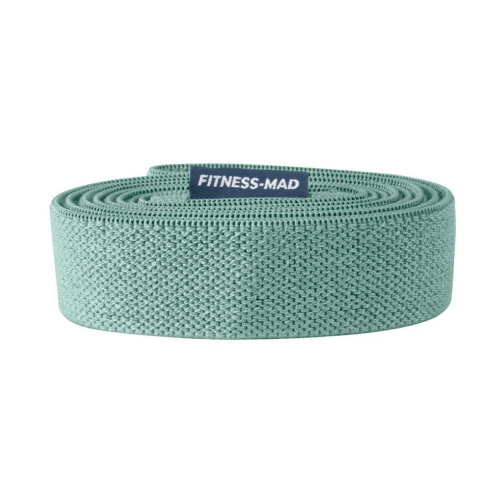 (Light, Turquoise) Fitness Mad Fabric Loop Resistance Band